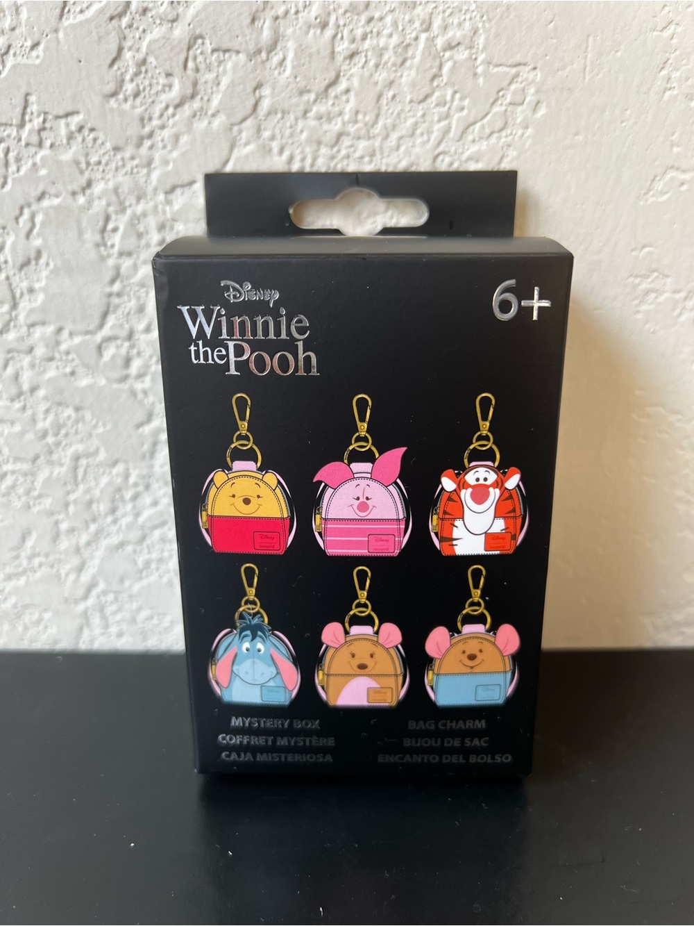 Loungefly Disney Winnie The Pooh Blind Box Mini Backpack Bag Charm - SEALED